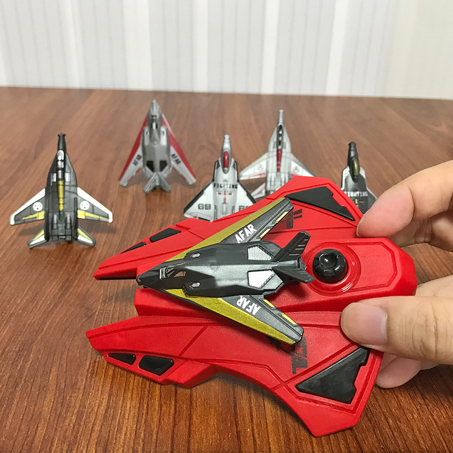 6pcs Fighter Plane Red Launche - Play Kids Outdoor ulasan dan harga