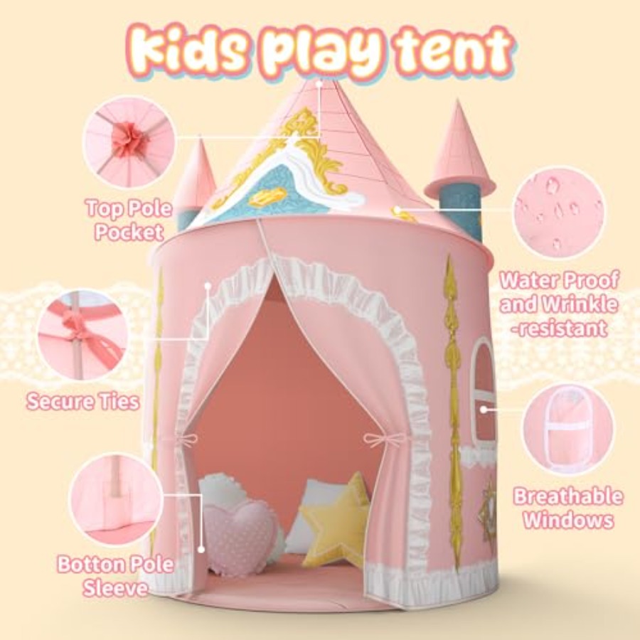 Indoor/outdoor kids play tent  - Kids Outdoor Fence ulasan dan harga
