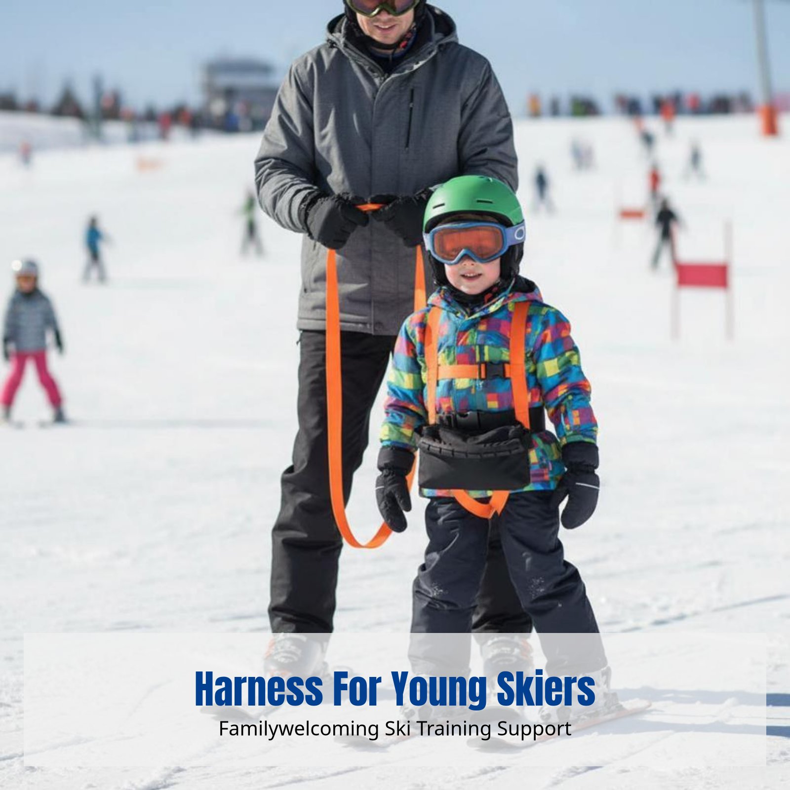 Ski Training Harness, Outdoor  - Kids Outdoor Backpack ulasan dan harga