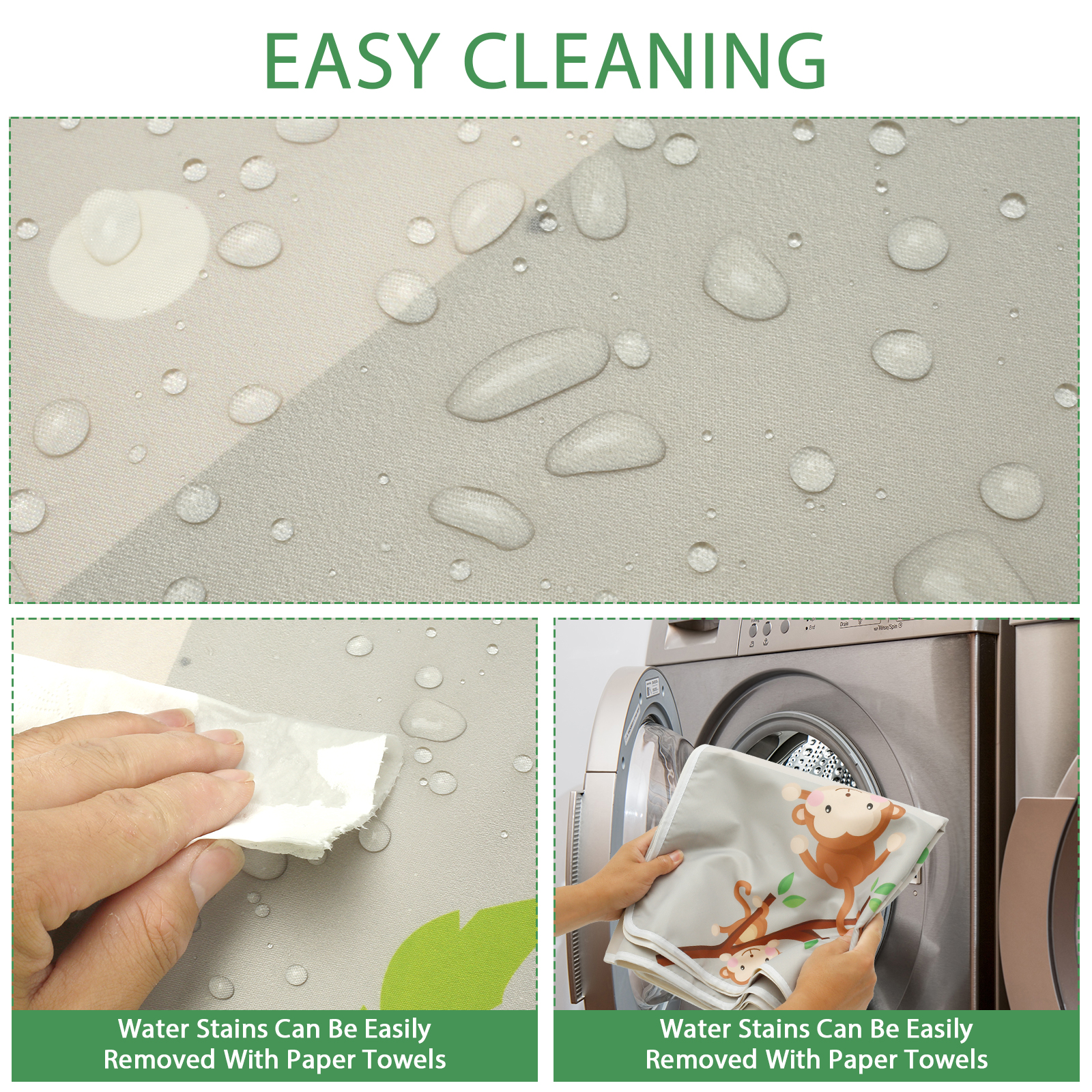 Baby Splat Mat for Under High  - Kids Outdoor Mat Waterproof ulasan dan harga