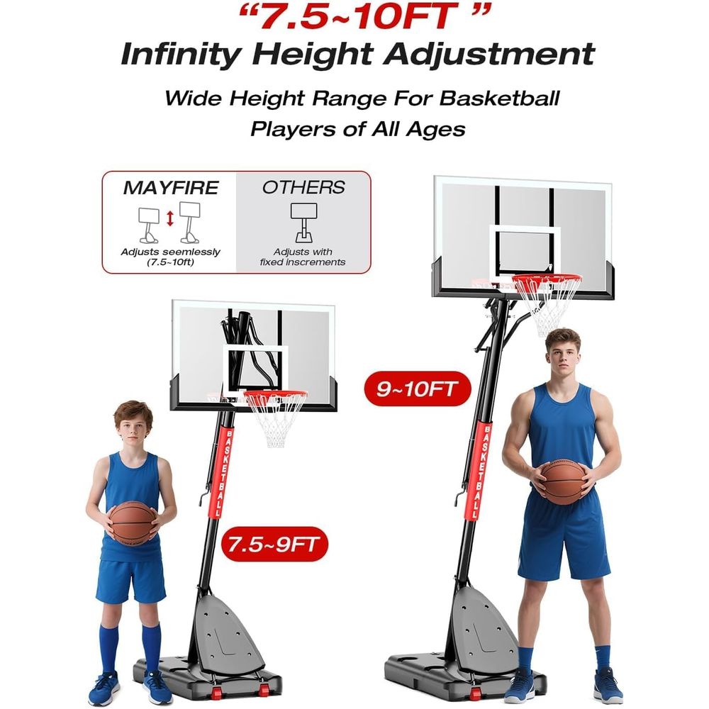 Adjustable Height Basketball H - Kids Outdoor Basketball ulasan dan harga