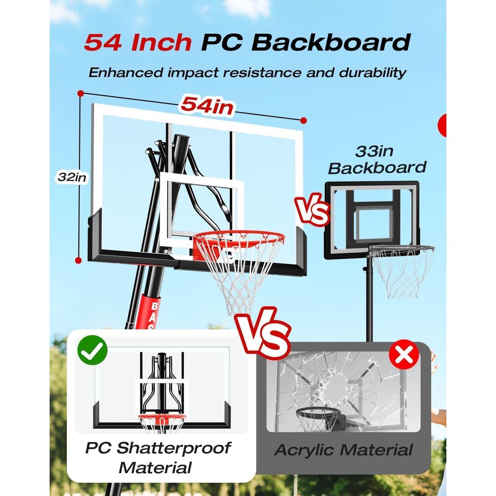 Adjustable Height Basketball H - Kids Outdoor Basketball ulasan dan harga