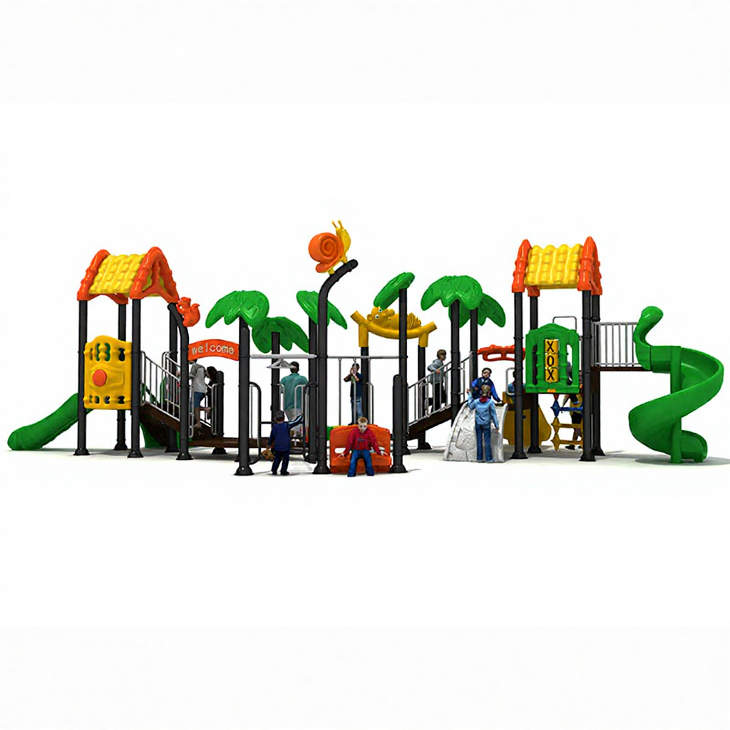 High-Level Outdoor Playground  - Kids Outdoor Garden ulasan dan harga