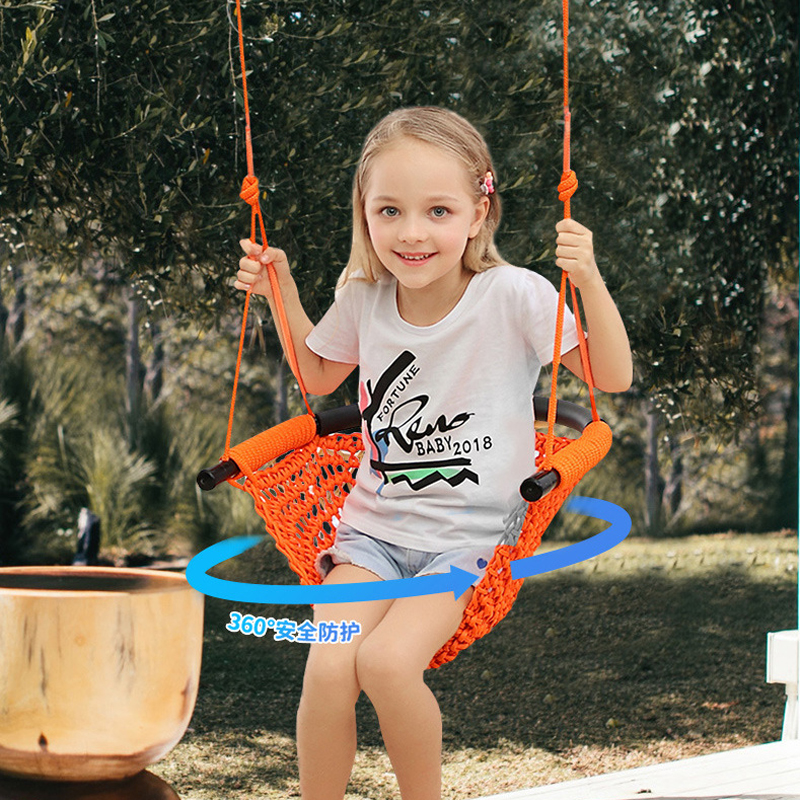 Portable Kid Garden Swing Chai - Kids Outdoor Chair Plastic ulasan dan harga