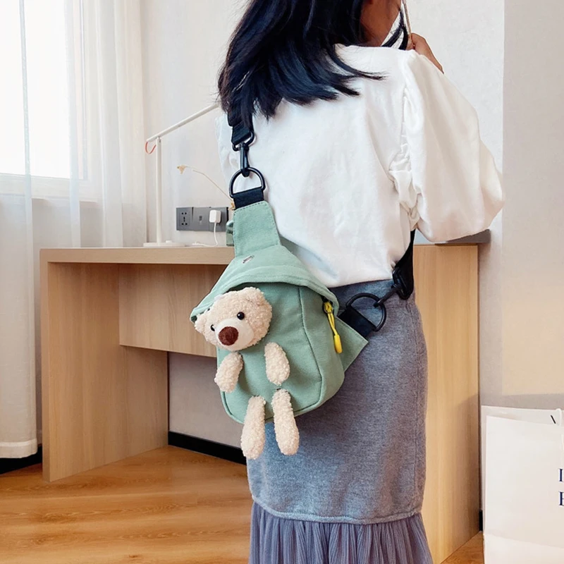 Korean Bear Crossbody Bags Fas - Kids Outdoor Backpack ulasan dan harga