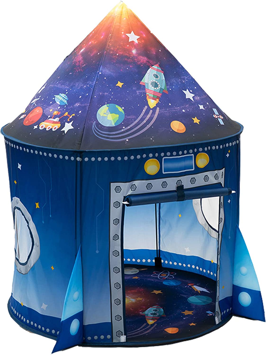 Rocket Ship Kids Tent Pop Up P - Kids Outdoor Fence ulasan dan harga