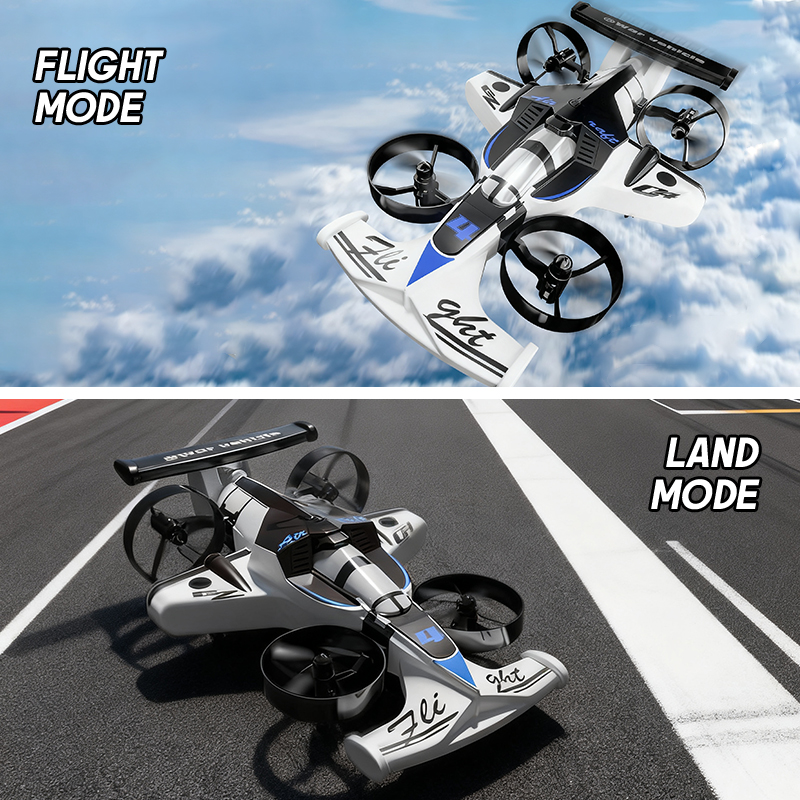 2in1 Mini Drone Air-Ground Fly - Kids Outdoor Activity Toys ulasan dan harga