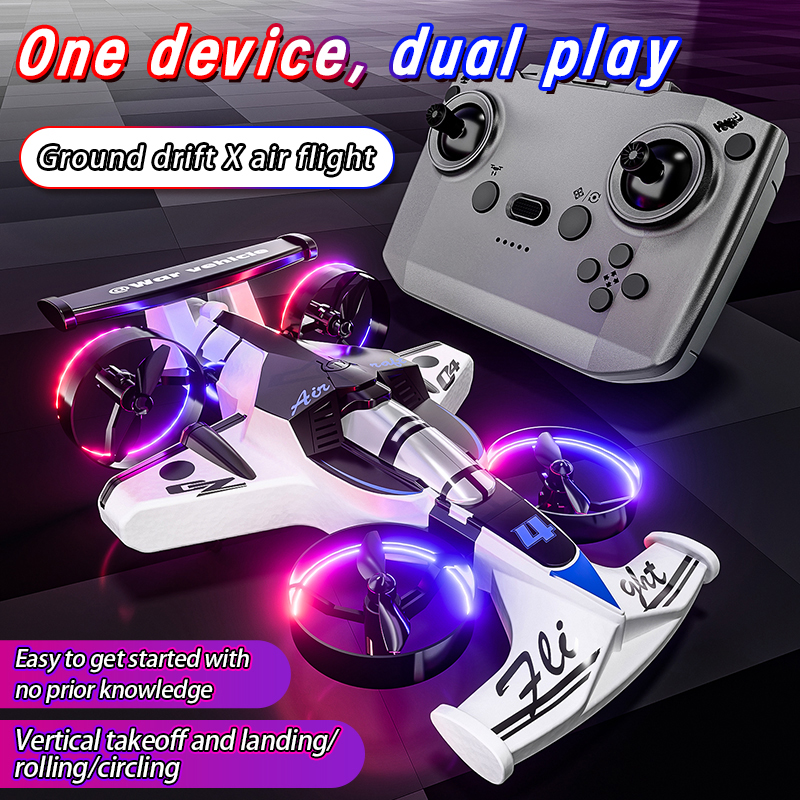 2in1 Mini Drone Air-Ground Fly - Kids Outdoor Activity Toys ulasan dan harga
