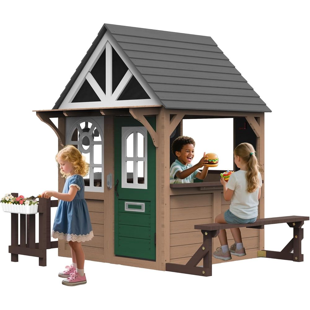 Seizeen Outdoor Play House or  - Kids Outdoor House With Kitchen ulasan dan harga