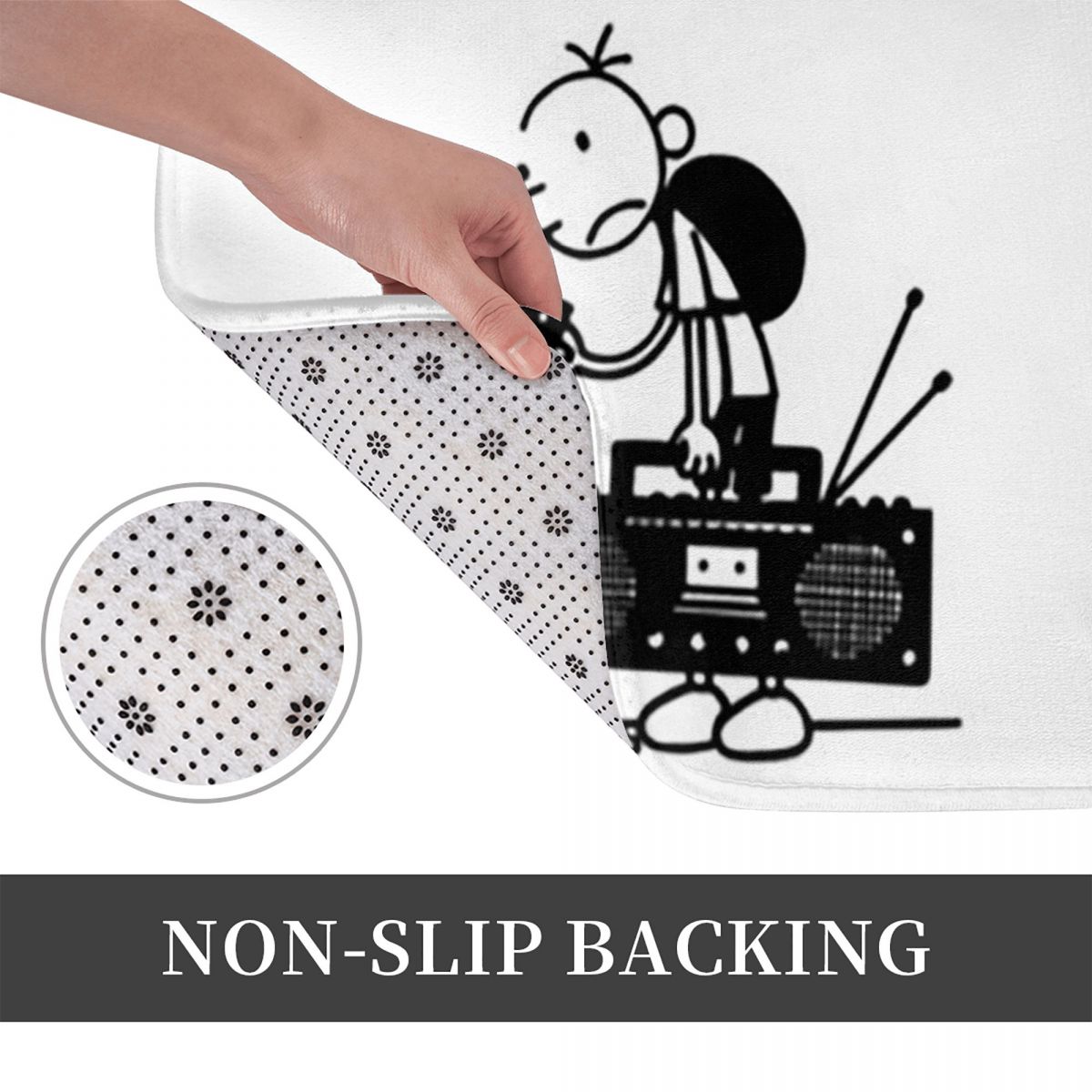 Diary Of A Wimpy Kid Old Schoo - Kids Outdoor Mat Waterproof ulasan dan harga