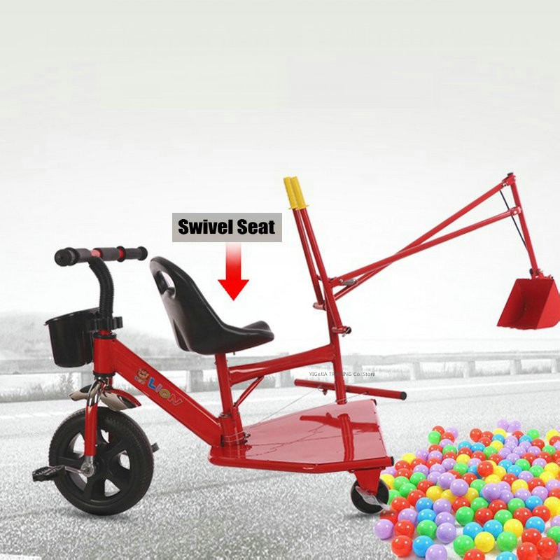 Outdoor Children Tricycle Exca - Kids Outdoor Ride On ulasan dan harga