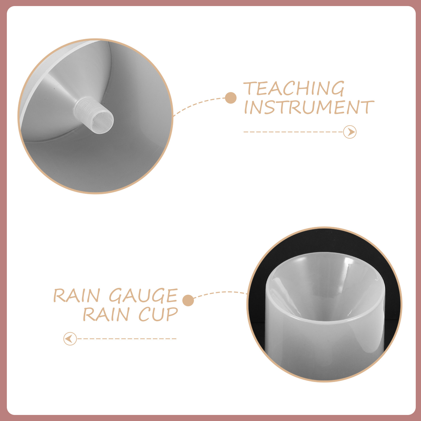 1Set Rain Gauge for Kids Scien - Kids Outdoor Garden ulasan dan harga