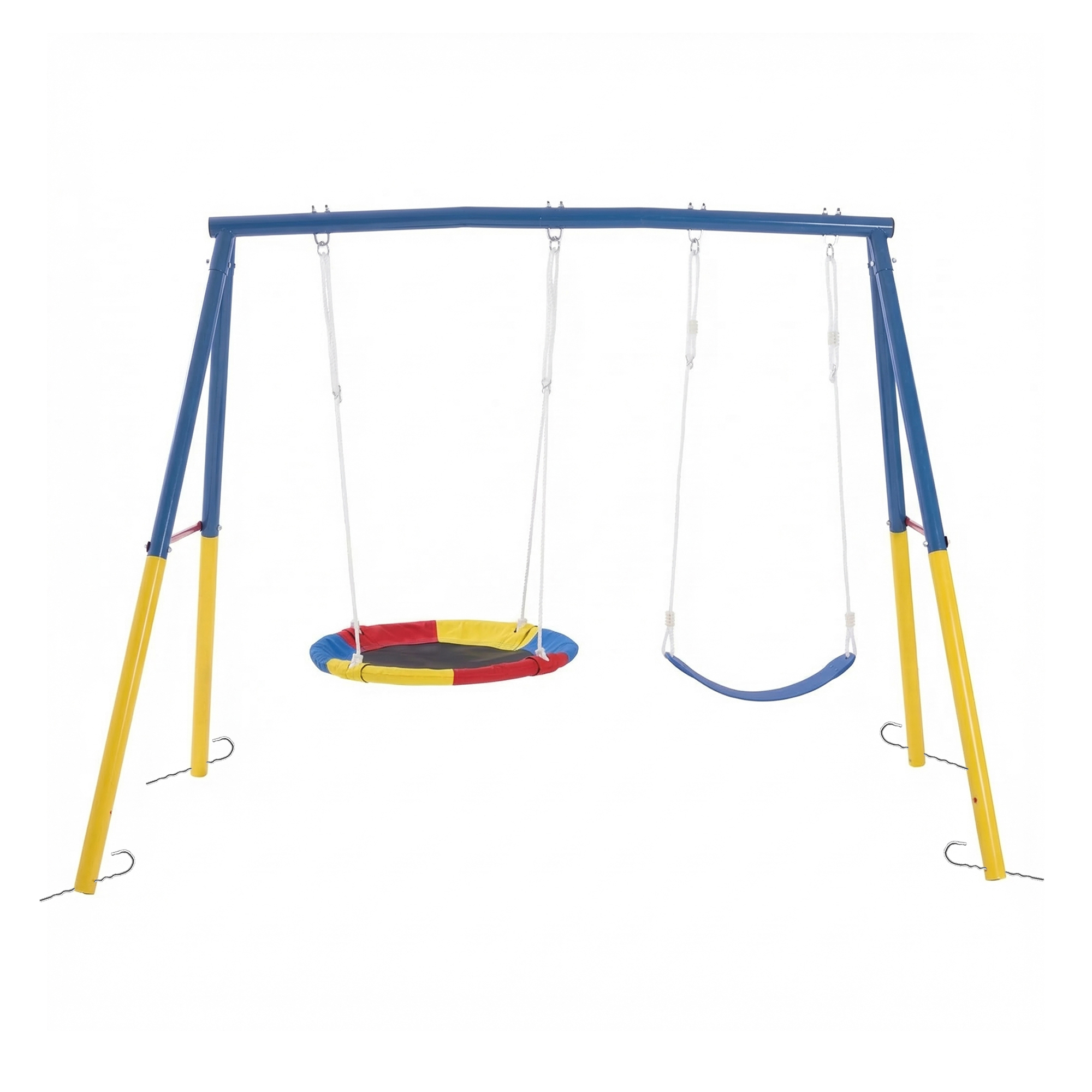 Outdoor Swing Set with Backyar - Kids Outdoor Activity Toys ulasan dan harga