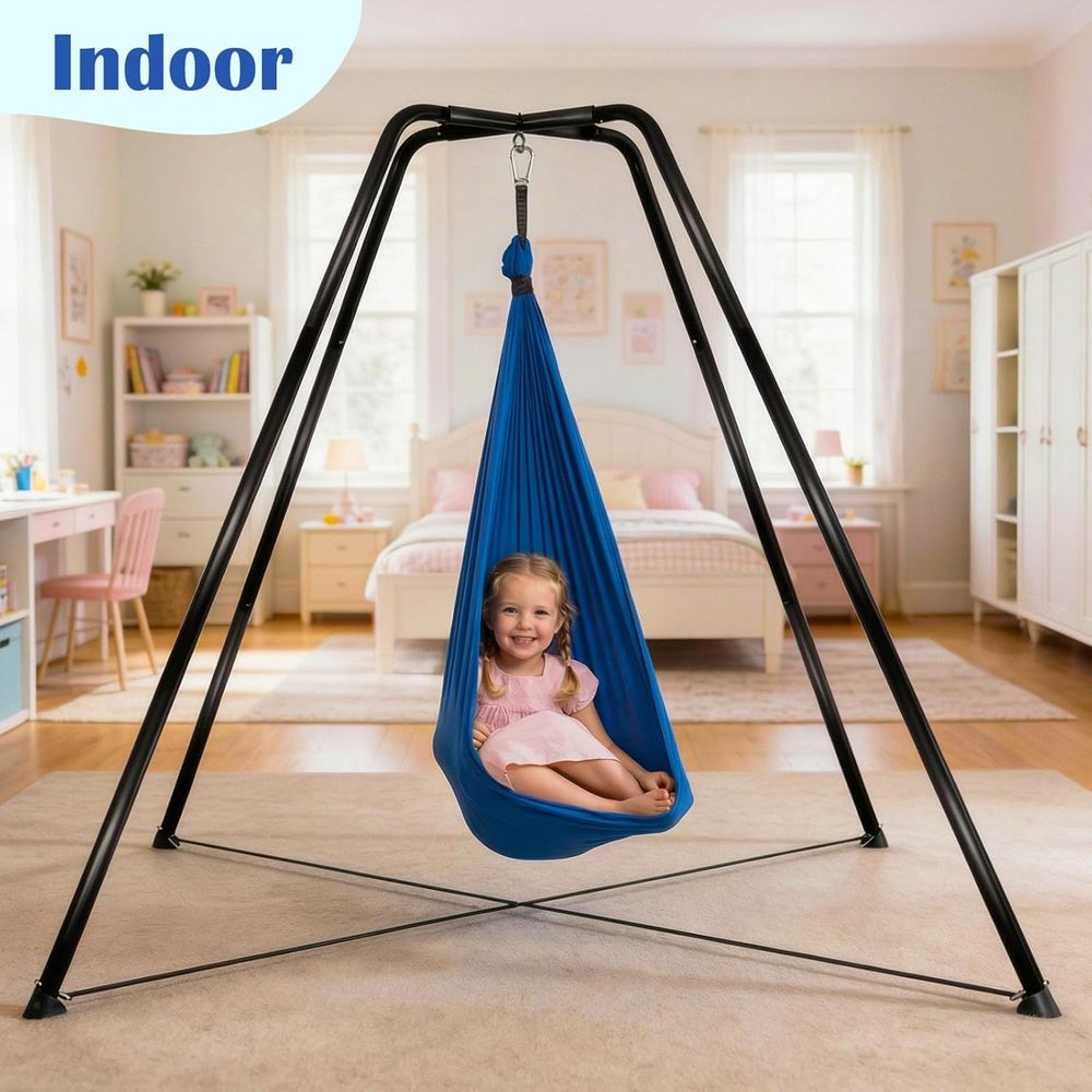 Indoor-Outdoor Metal Hammock S - Kids Outdoor Hammock Swing ulasan dan harga