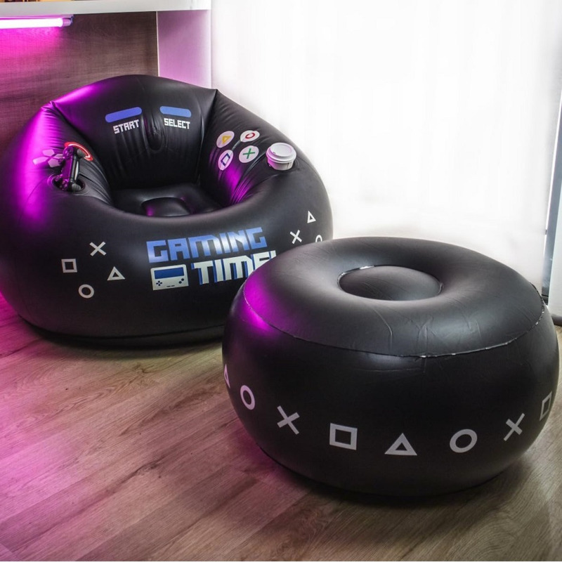 Inflatable Gaming Chair For Ki - Kids Outdoor Garden ulasan dan harga