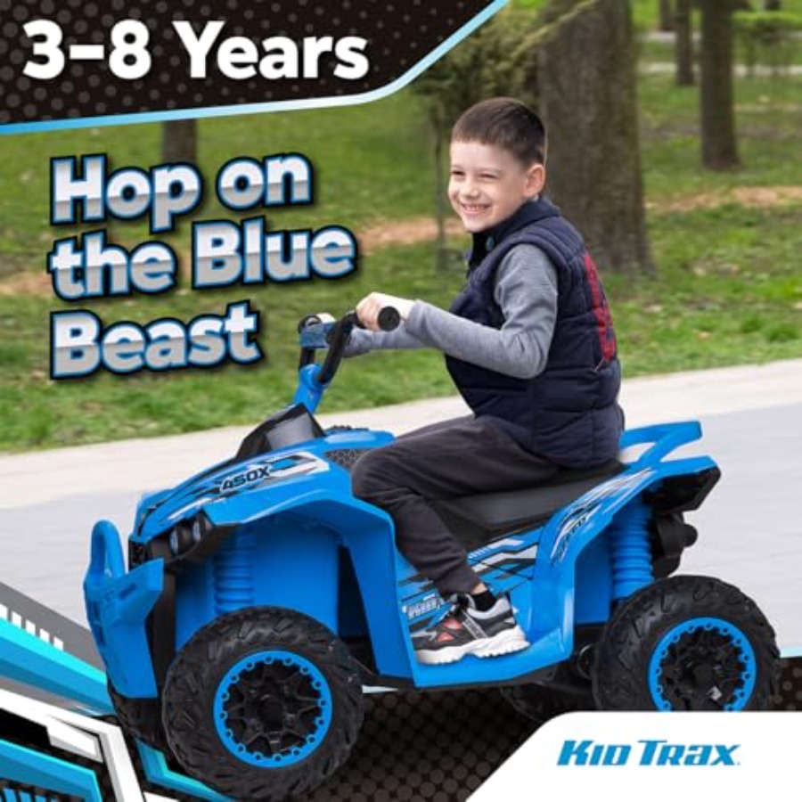 Kid Trax 12V Electric ATV - Bo - Kids Electric Quad Outdoor Toys ulasan dan harga