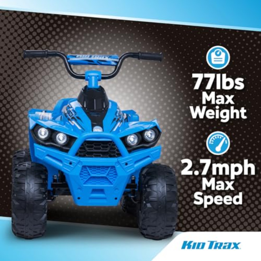 Kid Trax 12V Electric ATV - Bo - Kids Electric Quad Outdoor Toys ulasan dan harga