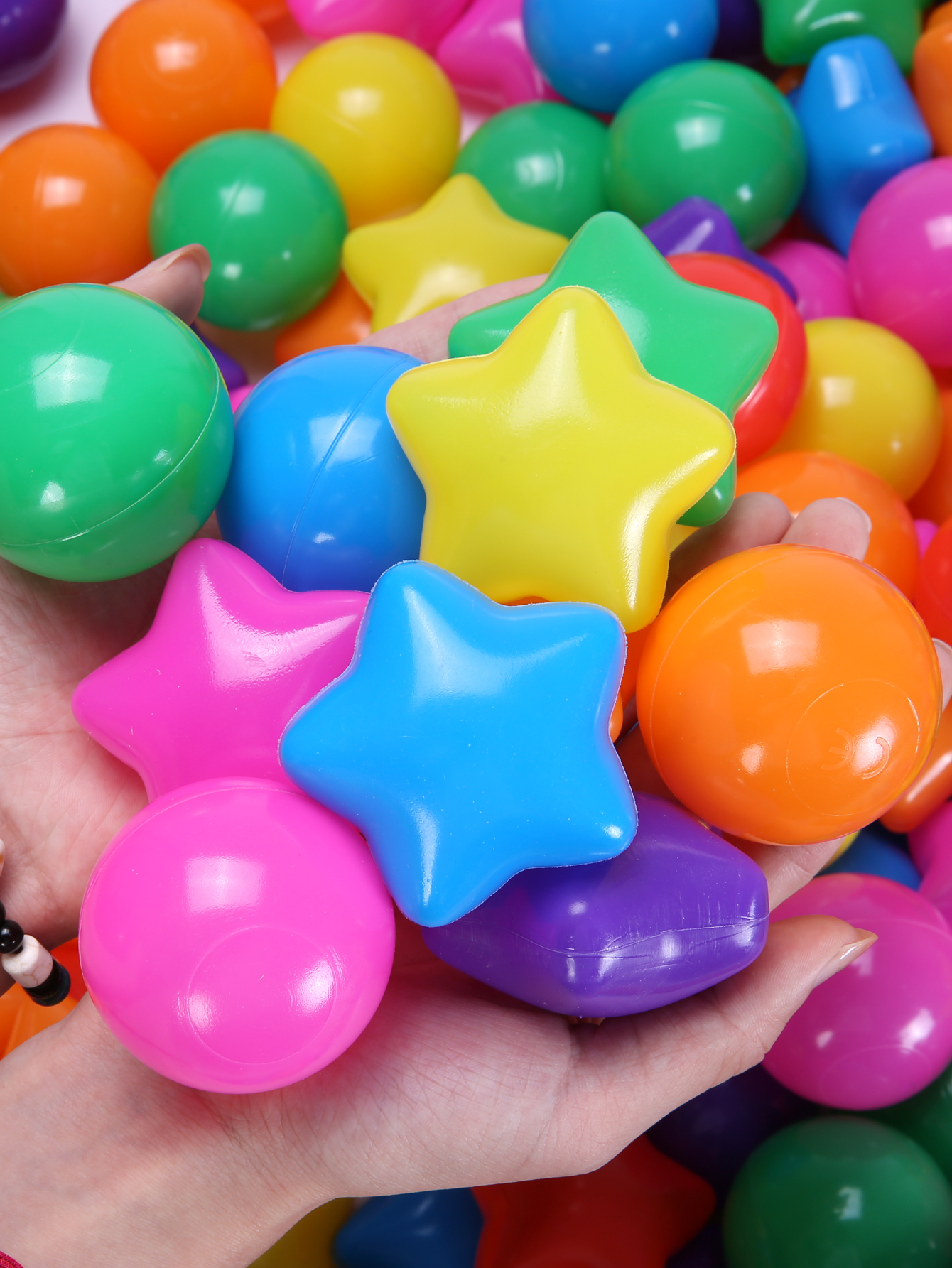 Crush Proof Ball Pit Ball Pack - Kids Outdoor Fence ulasan dan harga